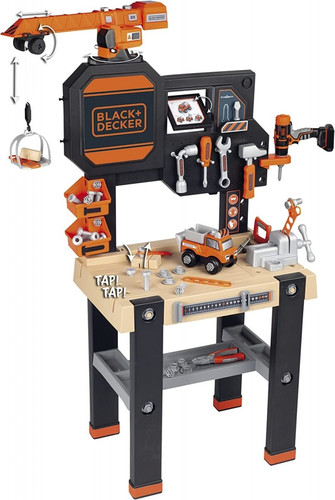 Smoby Black+Decker Builder Workbench Playset 3+