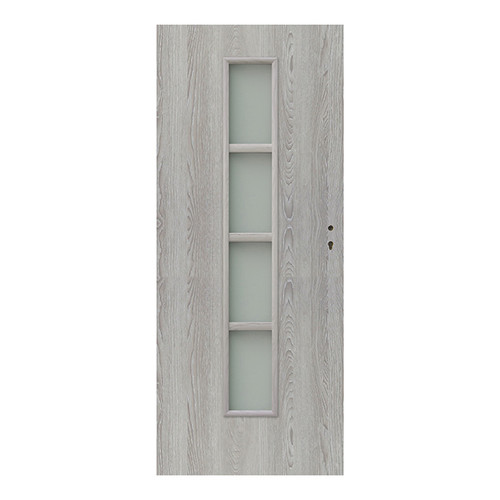 Internal Door Olga 70, left, grey oak