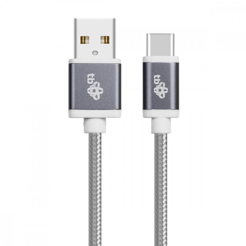 TB Cable USB - USB C 1.5m, grey