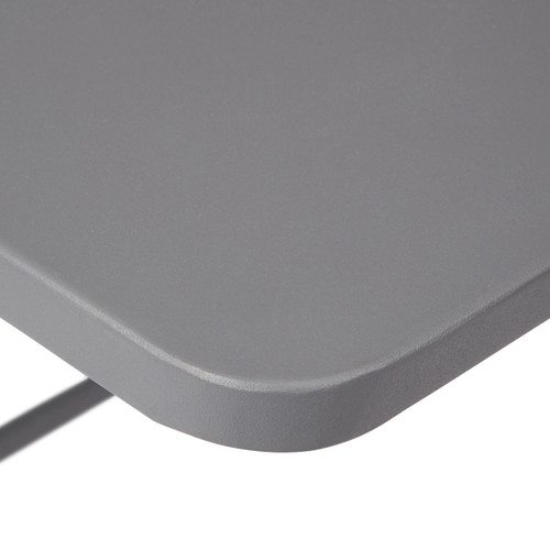 GoodHome Foldable Drop-Leaf Table Saba, grey