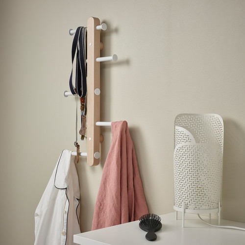 PLOGA Vertical hook rack, 60 cm