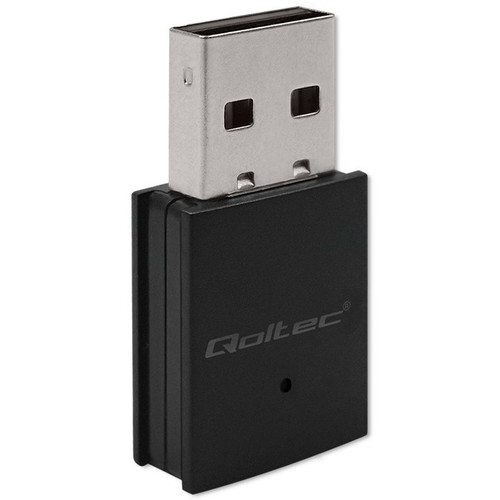 Qoltec Mini Adapter Wi-Fi, BT 4.0