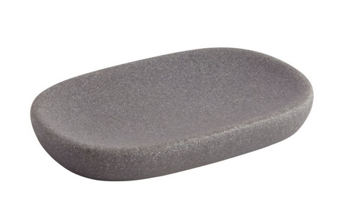 GoodHome Soap Dish Jubba, grey