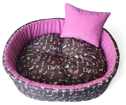 Diversa Dog Bed Funky Size 1, pink