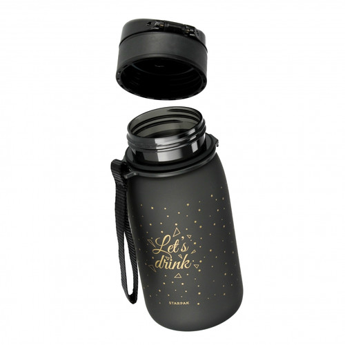 Water Bottle 400ml, Black