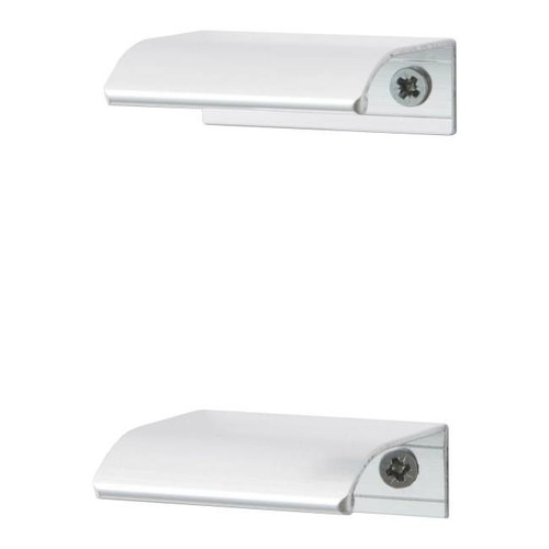 GoodHome Cabinet Strip Handle aluminium 47 mm, 2 pack