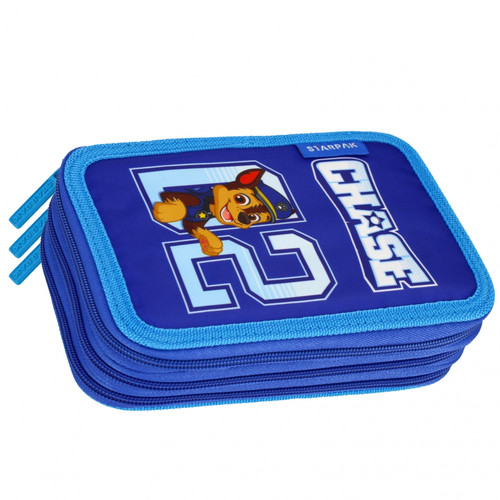 Pencil Case with 3 Zippers & School Accessories Paw Patrol