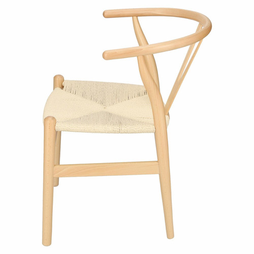 Dining Chair Wicker Natural