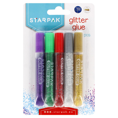 Glitter Glue 5pcs