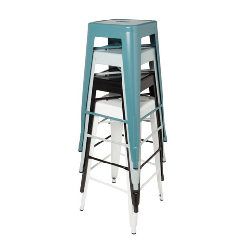 GoodHome Bar Stool Branza, green