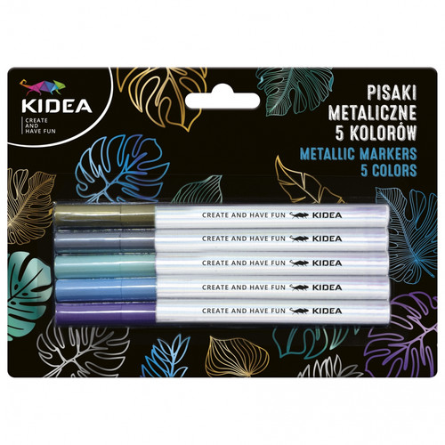 Kidea Metallic Markers 5 Colours