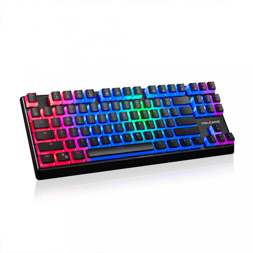 Modecom Wired Mechanical Keyboard RGB, black