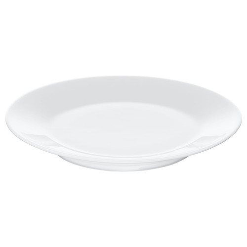 IKEA 365+ Side plate, white, 15 cm