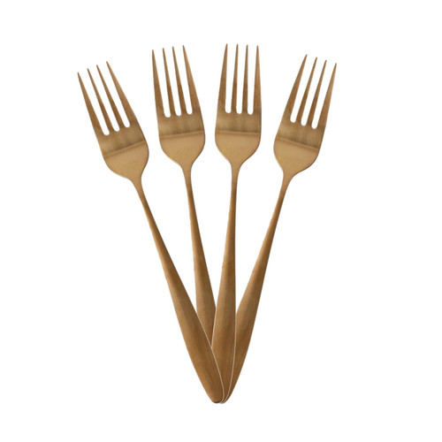 Cutlery Set Charbon 16pcs, copper