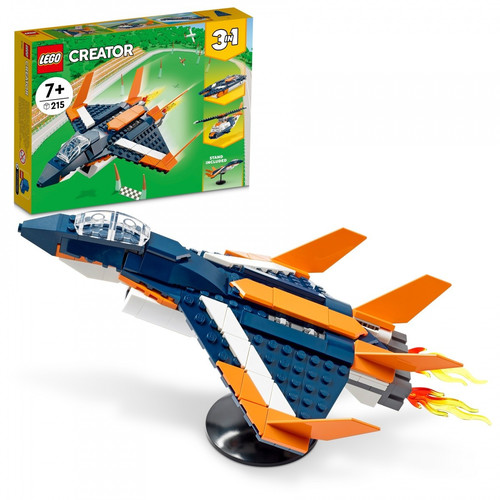 LEGO Creator Supersonic Jet 3in1 7+