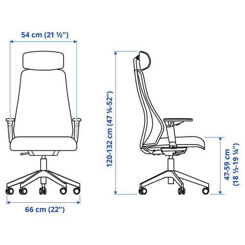 MATCHSPEL Gaming chair, Bomstad light grey