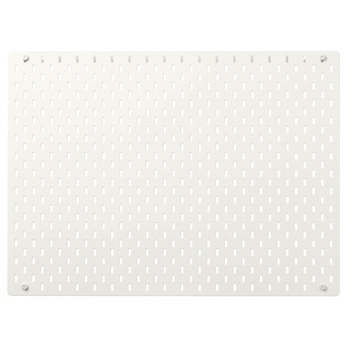 SKÅDIS Pegboard, white, 76x56 cm