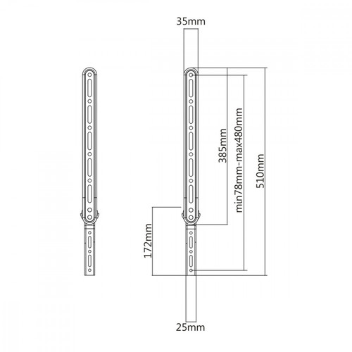 MacLean Soundbar Speaker Mount MC-912