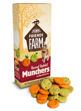 Tiny Friends Farm Russell Rabbit Munchers 120g