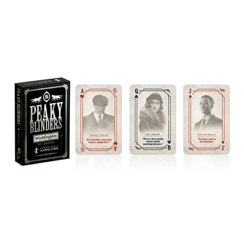 Winning Moves Waddingtons Peaky Blinders Playing Cards 10+