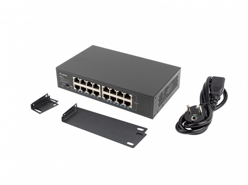 Lanberg Switch 16X1GB Gigabit Ethernet Rack RSGE-1