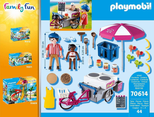 Playmobil Family Fun Crêpe Cart 4+