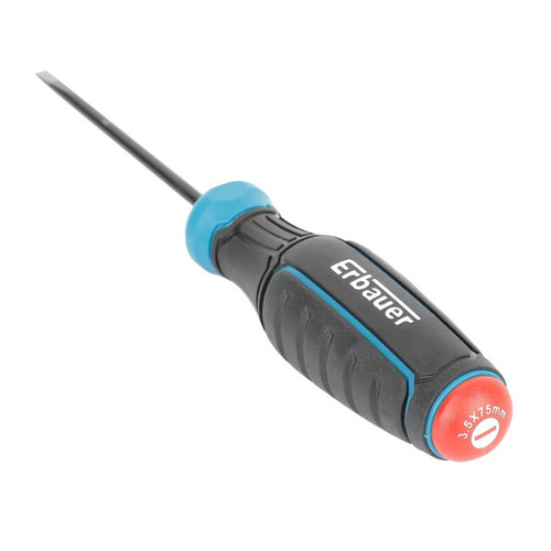 Erbauer Slotted SL Screwdriver, 75 x 3.5 mm