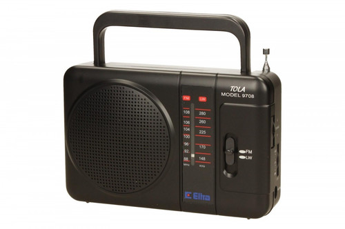 Eltra Radio Tola, black