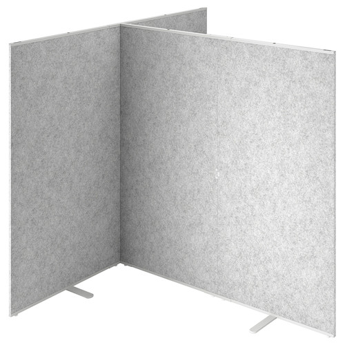 SIDORNA Room divider, grey, 162x160x150 cm