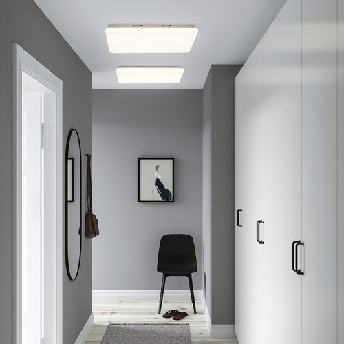 JETSTRÖM LED ceiling light panel, smart dimmable/white spectrum, 60x60 cm