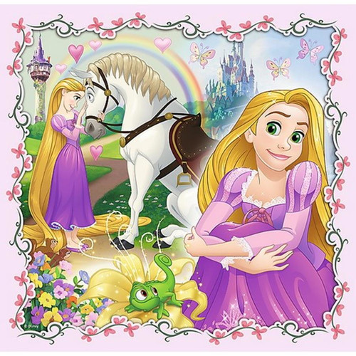 Trefl Children's Puzzle Disney Princess 3in1 3+