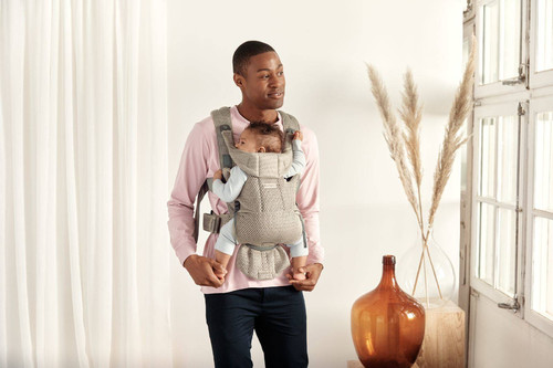 BABYBJÖRN - Baby Carrier Move - Grey Beige, 3D Mesh 0-15m