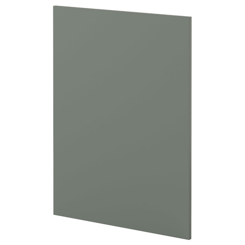 METOD 1 front for dishwasher, Nickebo matt grey-green, 60 cm