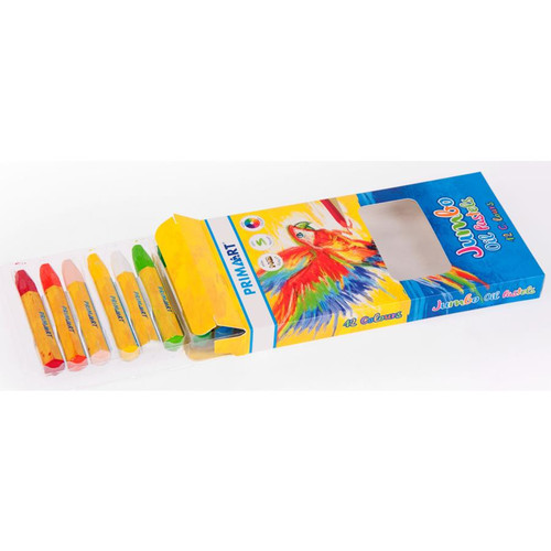 Prima Art Jumbo Oil Pastels 12 Colours