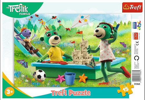 Trefl Children's Puzzle The Treflik Family 15pcs 3+