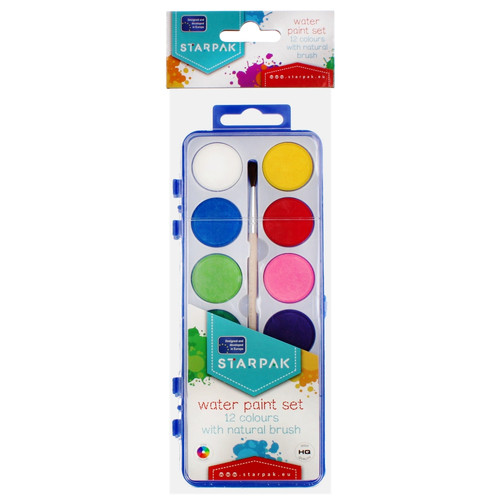 Water Colour Water Paint Set 12 Colours