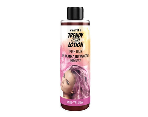 VENITA Trendy Color Lotion Anti-Yellow Effect - Pink 200ml