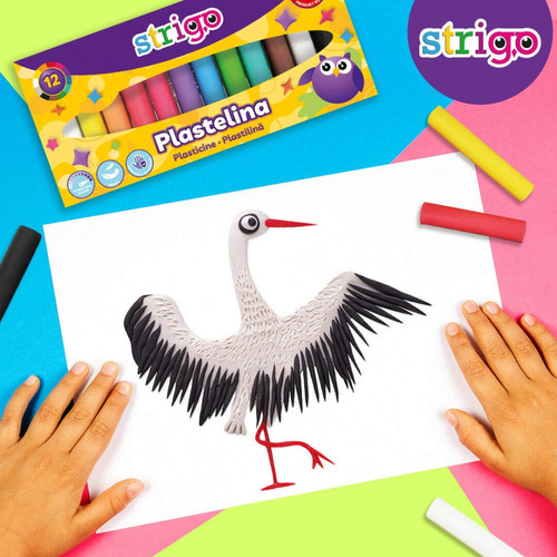 Strigo Plasticine 12 Colours