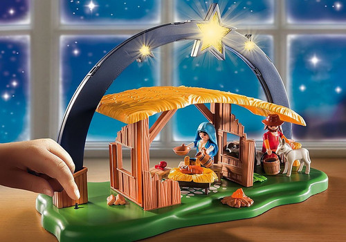 Playmobil Illuminating Nativity Manger 4+ 9494