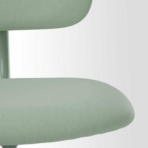 BLECKBERGET Swivel chair, Idekulla light green
