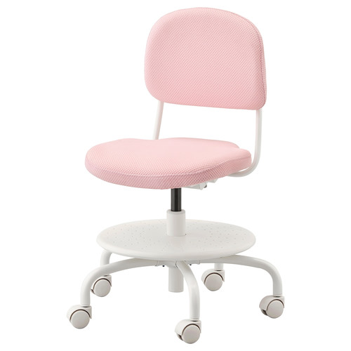 VIMUND Children's desk chair, light pink