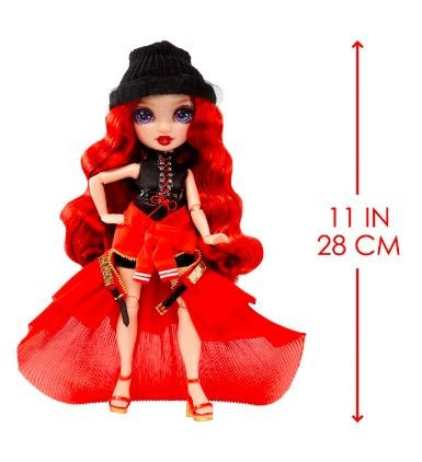 Rainbow High Doll Fantastic Fashion Doll - RED - Ruby Anderson 4+