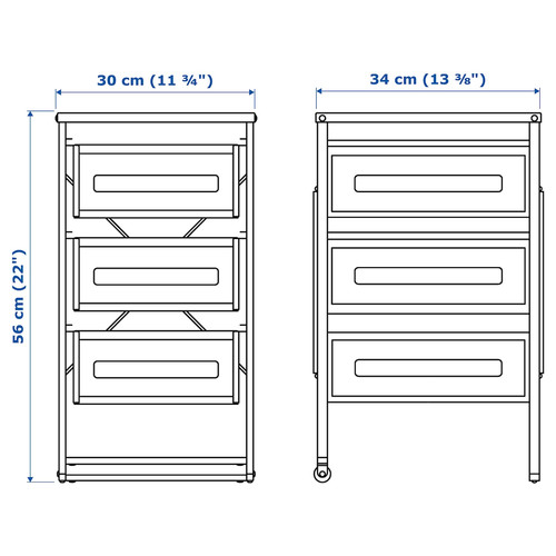 LENNART Drawer unit, white