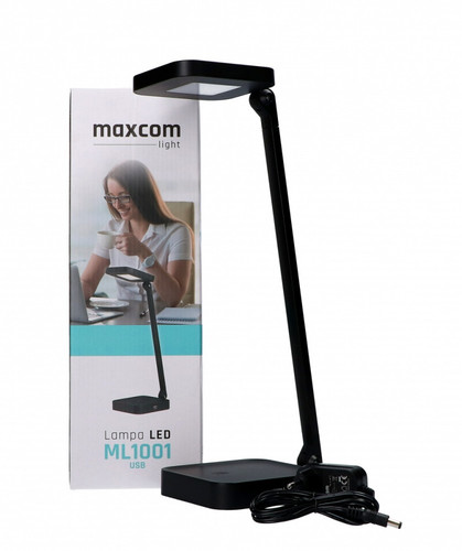 Maxcom Desk Lamp LED ML 1001 + USB