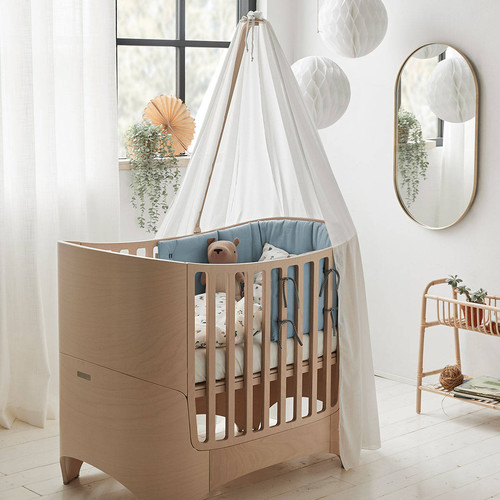 LEANDER Bumper for CLASSIC™ Baby Cot, dusty blue