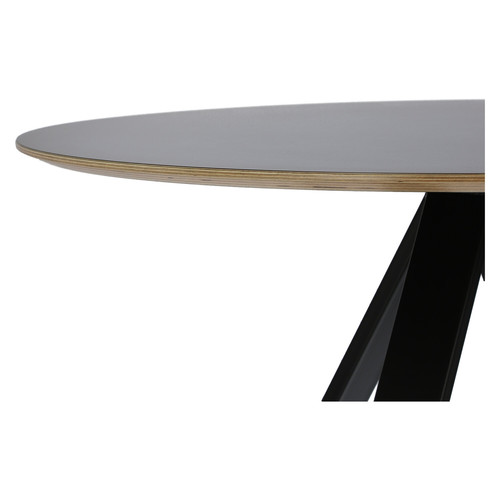 Table Mezzanotte 60cm, black