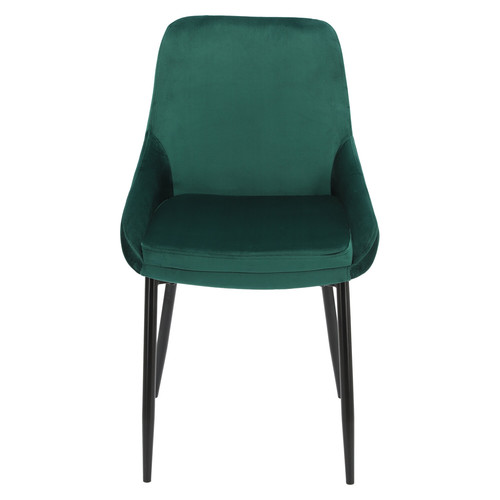 Upholstered Chair Floyd Velvet, green