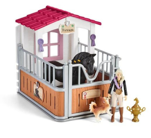 Schleich Horse Box with Horse Club Tori and Princess 5+