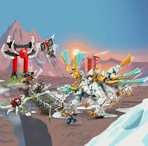 LEGO Ninjago Zane’s Ice Dragon Creature 10+