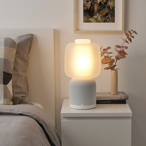 SYMFONISK Speaker lamp base with WiFi, white